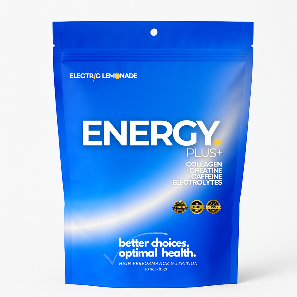 ENERGY PLUS+: Creatine, Caffeine, Collagen Electrolytes