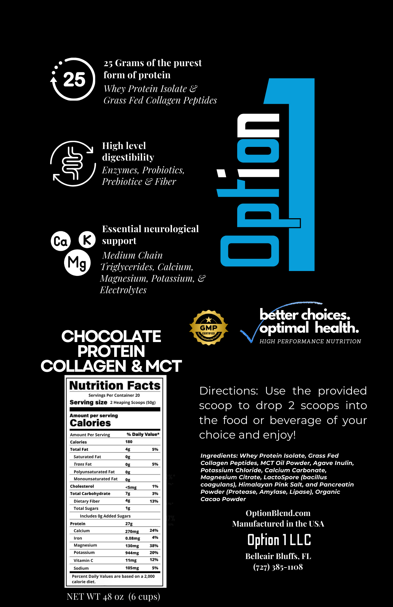 ALL (Collagen MCT Protein Blend) 20 serving size